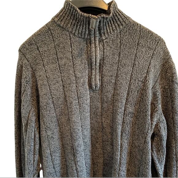 OSCAR DE LA RENTA Large Mock Neck MENS GRANDPA Sweater Size L - Picture 2 of 9